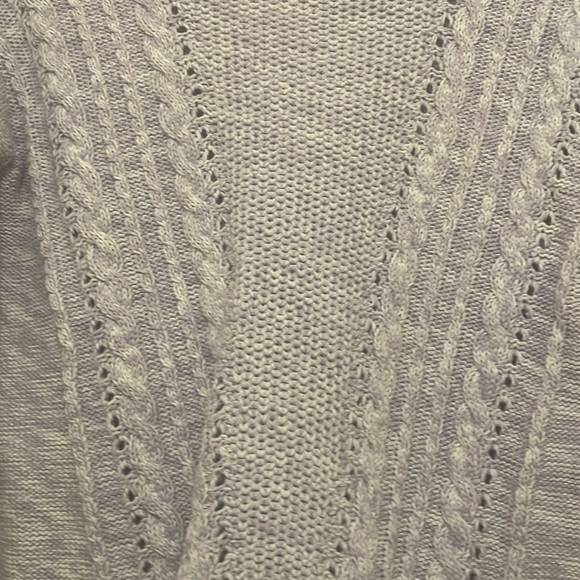 Lilly Pulitzer purple crochet sweater size XS - Picture 2 of 6